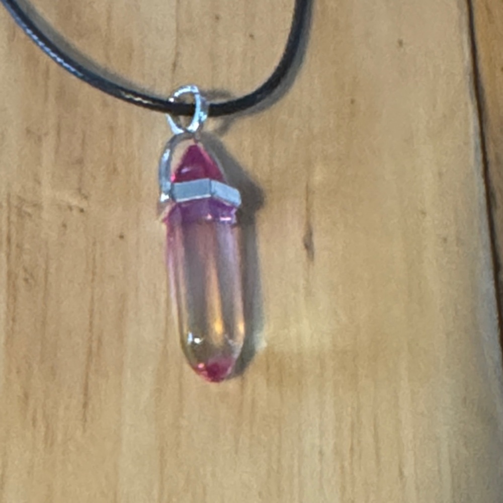 Multi-Color Stone Pendant Necklaces - Picture 2 of 2